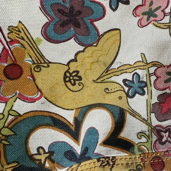 Lucky Brand Brown and Green Tote Bag with Classic Trim Crossbody Bag - Picture 11 of 13